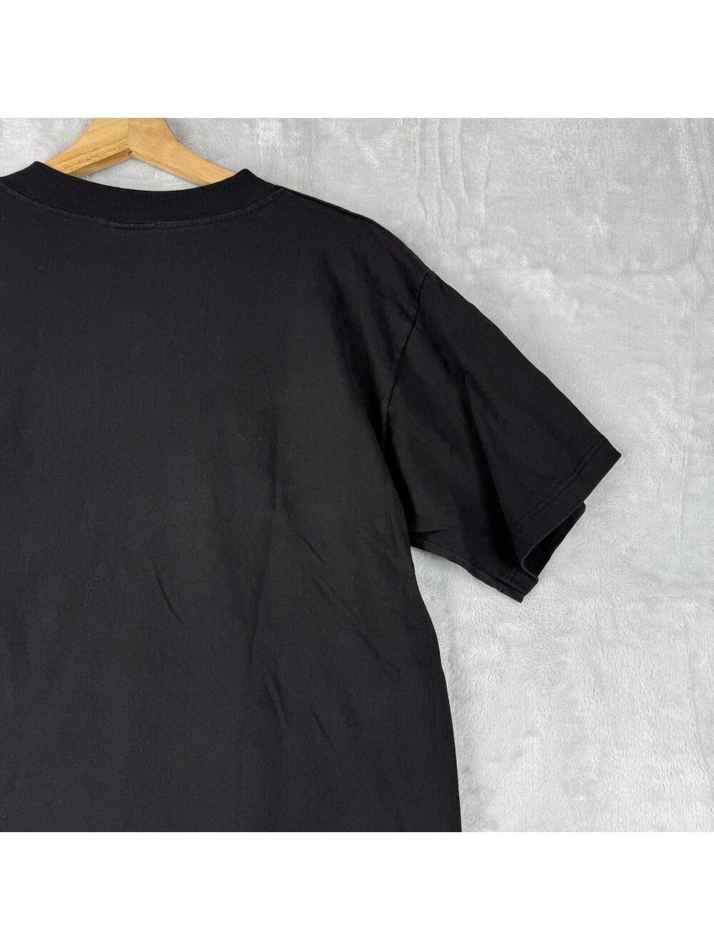 Vintage 1997 Tampa Bay Buccaneers Graphic Tee Black NFL Football M Canada Made - Picture 8 of 10